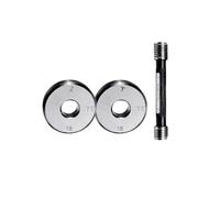 Calibre de anillos roscados, Calibre De Anillo Roscado M12-M40 75 Grados, Juegos for Mano Izquierda Y Derecha, 3 Piezas Cada Uno(M40,Left Hand Set(3PCS))