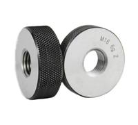 Calibre de anillos roscados, Juego De Calibre Anillo Rosca, Paquete 2, Go No Métrico, 6g, M3 A M16(M10x1.0)