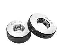 Calibre de anillos roscados, Juego Métrico De Calibre Anillo Rosca Go No Prueba Paso Interna Paquete 2 Tamaños Múltiples(M1.2)