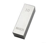 Calibre de bloque de acero, HRC-63, juego de bloques de dureza de 0,5 mm a 100 mm, alta precisión de 9 mm de grosor, 35 mm de ancho para medición industrial (10)