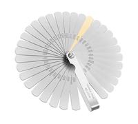 Calibre de Espesores Medidor de espesores de 32 piezas, portátil, duradero, varias especificaciones, telémetro de separación de acero inoxidable