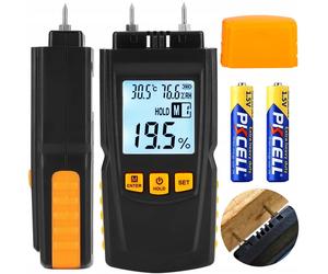Calibre de humedad LCD digital en madera y otros materiales humedad iluminada