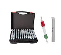 calibre de pasador 101 unids/lote paso 0,01mm calibre de pasador acero precisión 1,00-2,00-3,00-4,00-5,00-10 juego orificios enchufe liso herramienta medición pin(1.00-2.00mm)