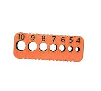 Calibre de perforación para agujeros rectos perfectos, instrucciones de perforación fáciles de usar, adecuado para principiantes, tareas profesionales de carpintería, calibrador de perforación preciso