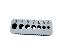 Calibre de perforación para agujeros rectos perfectos, instrucciones de perforación fáciles de usar, adecuado para principiantes, tareas profesionales de carpintería, calibrador de perforación preciso