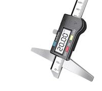 Calibre de profundidad Calibrador de profundidad de 150/200/300/500 mm Calibre de profundidad de acero inoxidable Herramientas de medición(0-150mm)