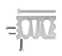 Calibre de rosca: medidor preciso y portátil para tornillos métricos e imperiales, medidor de tamaño de tornillo - para proyectos, reparación, trabajos exteriores, mecánicos y construcción