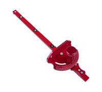 Calibre de sierra de mesa, sierra de mesa de precisión, medidor de inglete de aleación de aluminio, de de inglete, carpintería versátil para mesas de enrutador