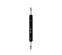 Calibre de tapón de rosca de tornillo Medidor de tapón de rosca métrica 6H M1-M3 M4 M6 M8 M10-M42 GO/NO GO herramienta de prueba de rosca fina(M3.5X0.35)