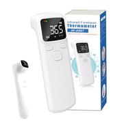 Calibre de temperatura para humanos: monitor de temperatura corporal, termómetro inalámbrico para adultos y niños | Indicador de fiebre portátil, dispositivo de lectura rápido y preciso, rastreador de