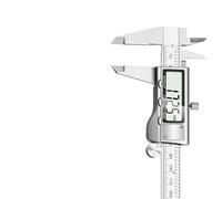 Calibre Digital 1 calibrador Vernier, digital de metal 6 "y 150 mm, instrumento medición, herramienta