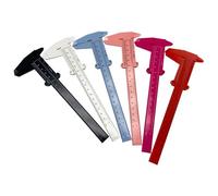 Calibre digital - ABS individual 21 x 7,5 x 1,5 cm - Regla de medición con pantalla clara, para estudios, tareas técnicas, medición de la longitud | Escuela, taller