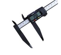 Calibre Digital Calibrador Vernier digital de 0-300/200 mm, rango de medición amplio, calibrador de plástico, mordaza de medición larga, diámetro interior y exterior, medición de pasos(0-300mm)