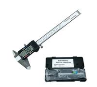 Calibre Digital Electrónico Vernier, 0-300mm Acero Inoxidable, Conversión Pulgada/Métrica, Herramienta De Medición para bricolaje, Uso Industrial y Doméstico