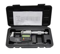 Calibre Digital Micrómetro exterior de 0 a 25 mm, calibrador digital pantalla grande, medidor carburo,001, herramientas medición(0-25mm)
