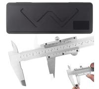 Calibre Pie de Rey Digital 150mm - Analógico y Profesional - Herramienta de Medición de Precisión