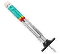 Calibre reutilizable de neumáticos: verificador de profundidad de neumáticos manual, monitor de desgaste del vehículo | Stick de medición de precisión, mango de agarre liviano, herramienta de verifica