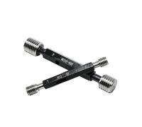 Calibre Rosca Tampon 1 pieza 6H M8-M14.5 Tornillo métrico de acero, calibre de rosca fina estándar, herramienta de medición(M12X1-6H)