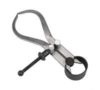 Calibre Vernier de acero al carbono para torneado de madera, herramienta de carpintería externa portátil para medición de diámetro exterior del torno, (100 mm)