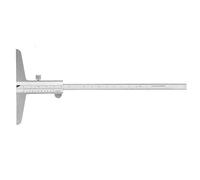 Calibre Vernier Profundidad, calibre Vernier Profundidad de acero inoxidable para diferentes tipos de procesos de máquinas(0-150mm)
