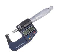 Calibres digitales, Micrómetros digitales electrónicos de 0,001 mm y 0-25 mm for exteriores, calibrador micrométrico con salida de datos