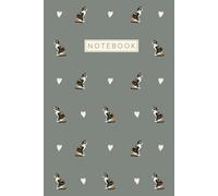 Calico Cat Notebook: Cute Aesthetic Lined Journal for Calico Cat Owners & Lovers | Green Hardcover