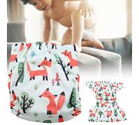 Calico Swim Diaper Baby Infant Snap Absorbente Lavable Swimsuit Pañal Reutilizable Swim Pañal Para Bebés Niños Lecciones De Natación, Talla Única Todos(#2)