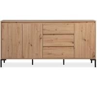 Aparador 3 Puertas 3 Cajones Y 2 Estantes L170 Cm - Plock