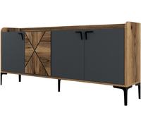 Calicosy Aparador 4 puertas l180 cm - gris marengo
