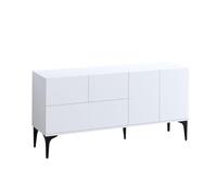 Calicosy Aparador 5 Puertas Blanco L150 Cm - Glise