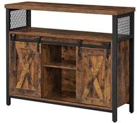 Calicosy Aparador con puertas correderas marrón - l100 cm