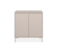 Calicosy Aparador de 2 puertas color cachemira, 81 cm de ancho - NERIO