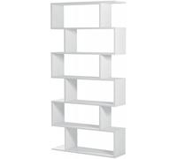 Calicosy BLUCO Estantería Alta Danerys Blanco Brillo - 1,92 X 0,80 X 0,24 Ms