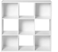 Calicosy Estantería de almacenaje 9 estantes - Blanco