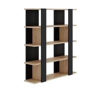 Calicosy - Estantería para estantería, altura de 122 cm, para salón, 110 x 29 x 122 cm