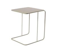 Calicosy Mesa auxiliar con tapa de metal, 46 cm de alto - OWEN