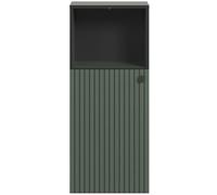 Calicosy Mueble bajo de baño con 1 puerta l40 cm - verde y negro
