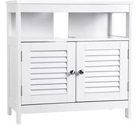 Calicosy Mueble bajo lavabo blanco 2 puertas 1 nicho l60cm