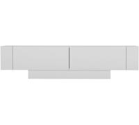 Calicosy Mueble De TV con 2 Puertas Y 2 Estantes Murales Blancos L150 Cm - Matera
