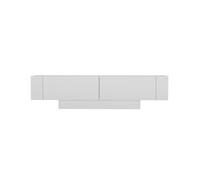Calicosy Mueble De TV con 2 Puertas Y 2 Estantes Murales Blancos L150 Cm - Matera
