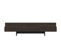 Calicosy Mueble de TV con 3 puertas abatibles ranuradas de 180 cm de ancho - HELYO