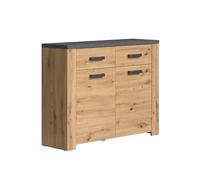 Calicosy Petit Buffet Avec 2 Portes et 2 Tiroirs L116 cm - Follow