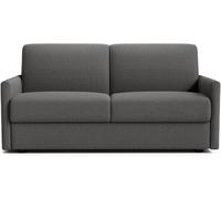 Calicosy Sofá 3 plazas en tela gris antracita 140x190 cm