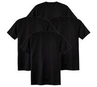 CALIDA Camiseta Hombre,4er Pack De - Natural Benefit,Corte Cuello Redondo,100%