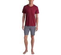 Calida Conjunto de Pijama Relax Imprint para Hombre, Marte Rojo, 52