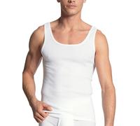 Calida Cotton 1:1 Chaleco de Hombre, de algodón Especialmente Suave y Agradable al Tacto, canalé Fino