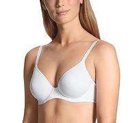 CALIDA Eco Sense Balconette Bra, Opaque, White, Talla única Women's