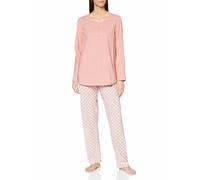 CALIDA Lovely Nights Pajama Set, Opaco, Rose Bud, 38-40 Women's