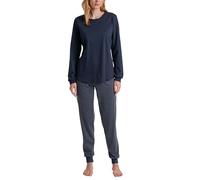 CALIDA Midnight Dreams Juego de Pijama, Peacoat Blue, 44-46 Mujeres