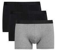 CALIDA Natural Benefit Boxer Briefs, Jet-Black, L Men's